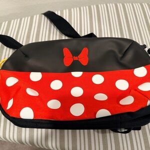 Red and Black Polka Dot Crossbody Bag Minnie Mouse
